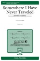 Somewhere I Have Never Traveled SATB choral sheet music cover